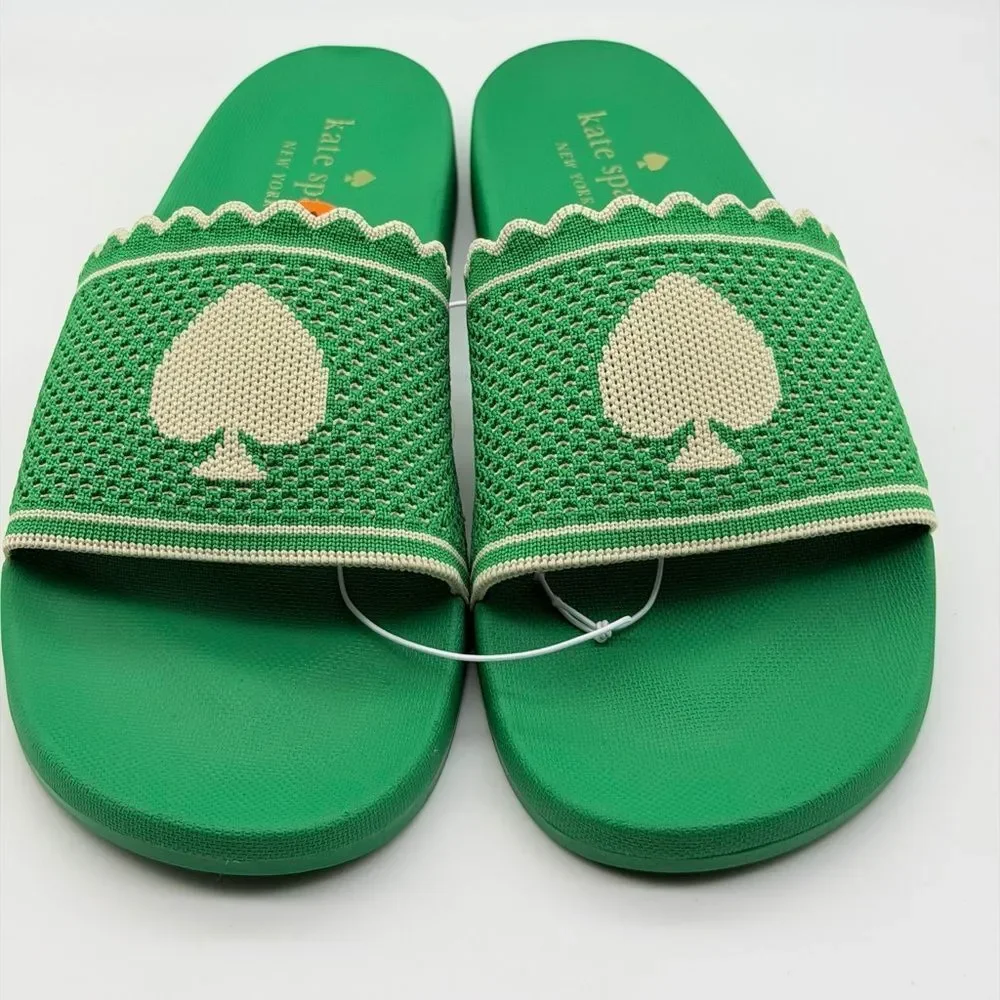 NWT Kate Spade La Jolla Green Sandals Size 11B